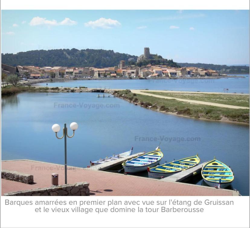 L Appart D Ange 1 Idealement Situe 37M2 Entre Port Et Village Груисан Екстериор снимка